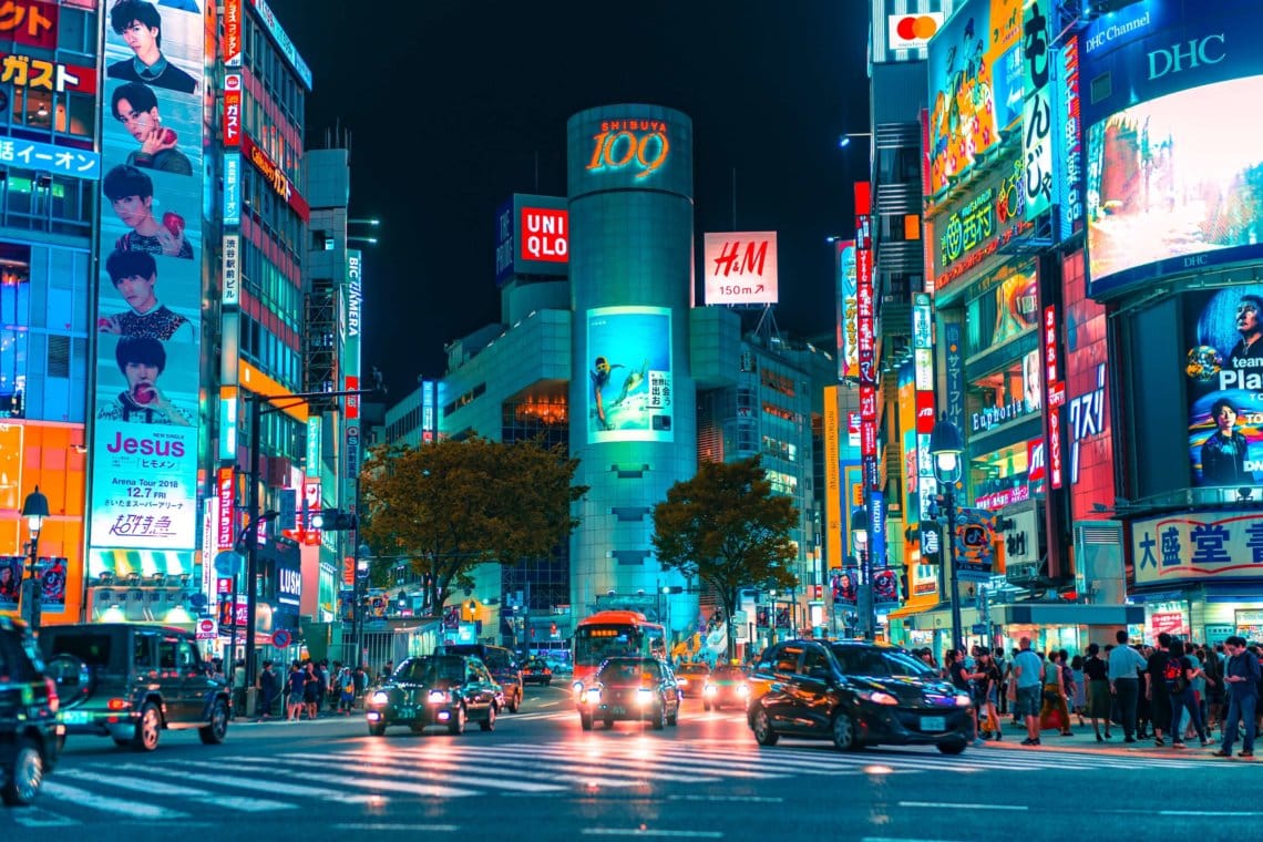 Japan October 24, 25, 26.
